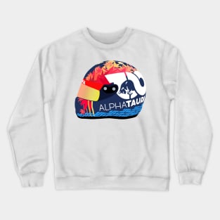 Yuki Tsunoda - American GP Helmet 2021 Crewneck Sweatshirt